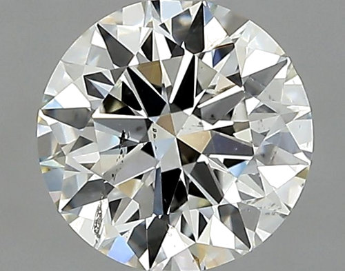 1.02 carat I-SI2 Excellent cut Natūralus Round Deimantas (1)