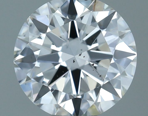 0.5 carat I-SI1 Very Good cut Natūralus Round Deimantas (1)
