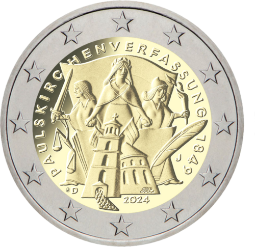 2024 Germany Costitution 2 euro coin (1)