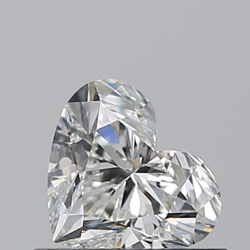 0.51 carat G-IF Natūralus Heart Deimantas (1)