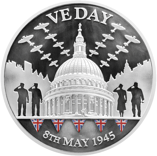 5 oz Britannia VE Day 2010 silver medal (1)