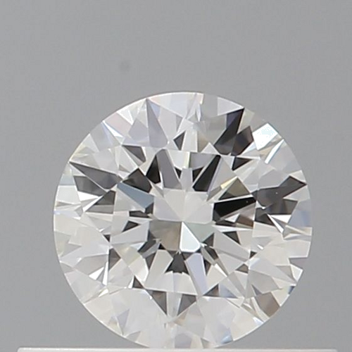 0.43 carat F-VVS2 Excellent cut Natūralus Round Deimantas (1)