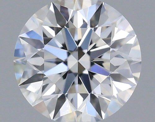 0.42 carat F-VVS1 Excellent cut Natūralus Round Deimantas (1)