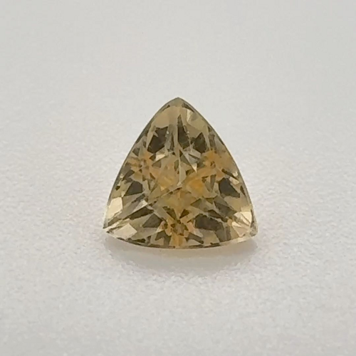 0.55 carat YELLOW Trilliant Topaz (1)