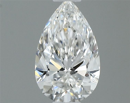 0.41 carat F-IF Natūralus Pear Deimantas (1)