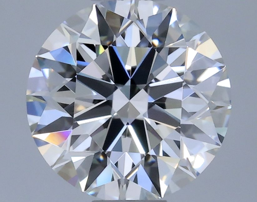 0.64 carat F-FL Excellent cut Natūralus Round Deimantas (1)