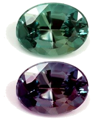 0.38 carat GREEN Oval Alexandrite (1)