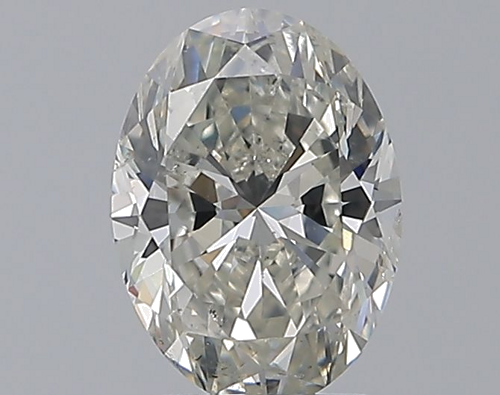 1.72 carat I-SI2 Natūralus Oval Deimantas (1)