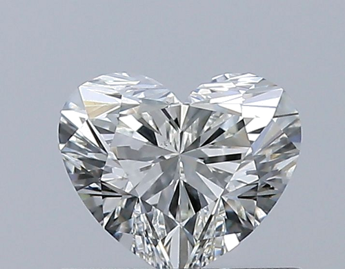 0.51 carat I-SI1 Natūralus Heart Deimantas (1)
