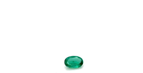 0.4 carat GREEN Oval Smaragdas (1)