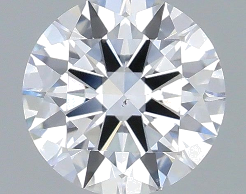 0.58 carat E-VS2 Excellent cut Natūralus Round Deimantas (1)