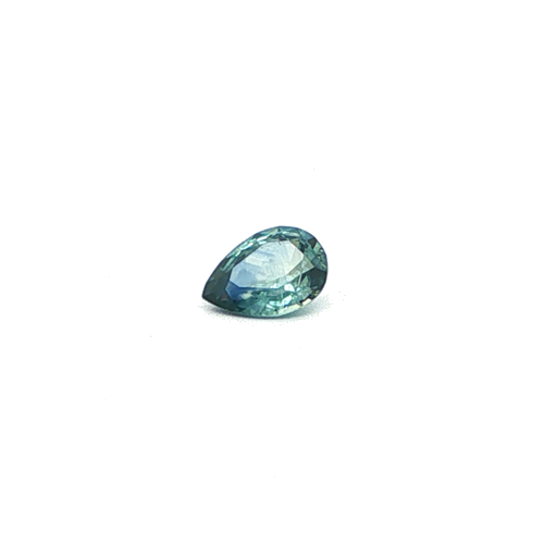 0.43 carat BLUE Pear Safyras (1)