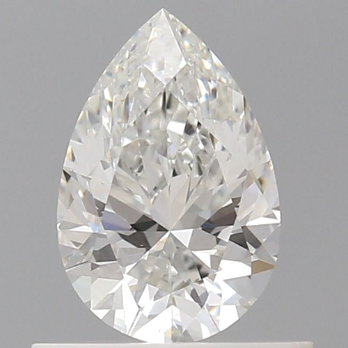 0.6 carat G-VS1 Natūralus Pear Deimantas (1)