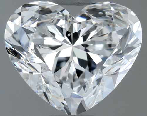 1.21 carat F-SI2 Natūralus Heart Deimantas (1)