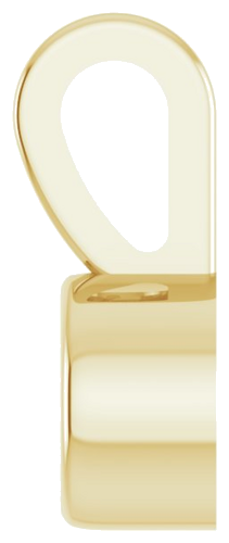 Pakabukas „Bezel-Set Solitaire“ 585 Geltonojo Aukso Round 2.5mm (3)