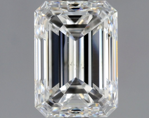 2.01 carat F-SI1 Natūralus Emerald Deimantas (1)