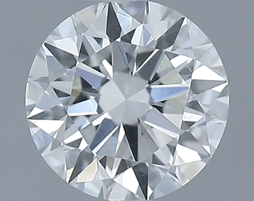 0.53 carat G-SI1 Excellent cut Natūralus Round Deimantas (1)