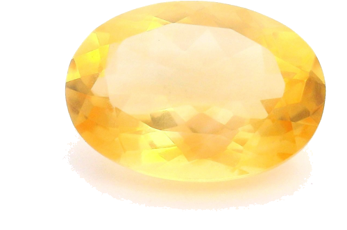 5.62 carat YELLOW Oval Citrine (1)