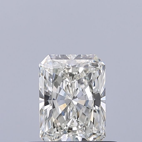 0.42 carat I-VVS1 Natūralus Radiant Deimantas (1)