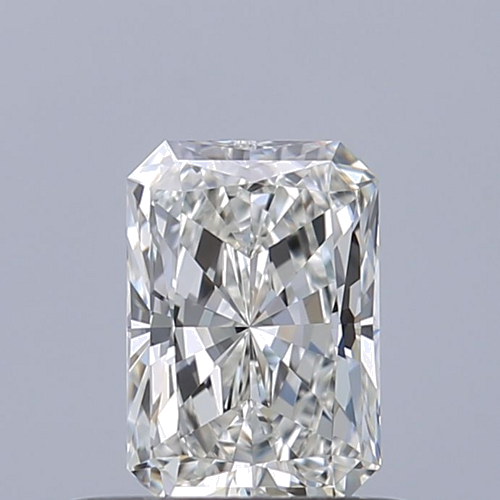 0.51 carat G-VVS1 Natūralus Radiant Deimantas (1)