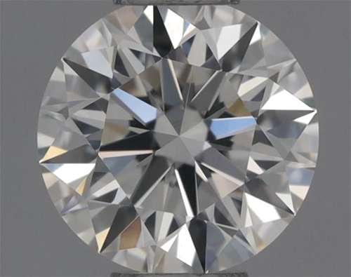0.35 carat H-VVS1 Excellent cut Natūralus Round Deimantas (1)