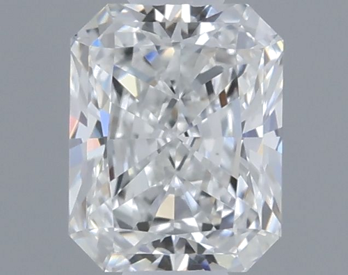 0.5 carat F-VS2 Natūralus Radiant Deimantas (1)