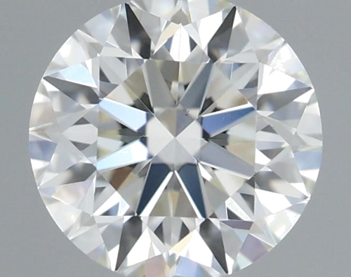 0.61 carat K-VVS2 Very Good cut Natūralus Round Deimantas (1)