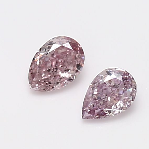 0.25 carat Fancy Intense Purplish Pink-SI1 Natūralus Pear Deimantas (1)
