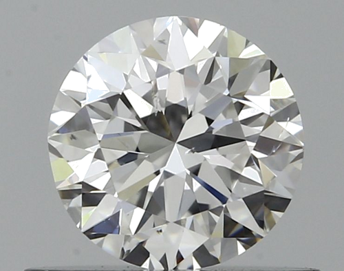 0.5 carat F-SI2 Very Good cut Natūralus Round Deimantas (1)