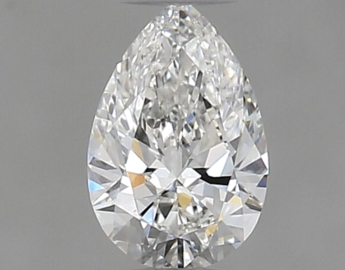 0.29 carat G-VVS1 Natūralus Pear Deimantas (1)