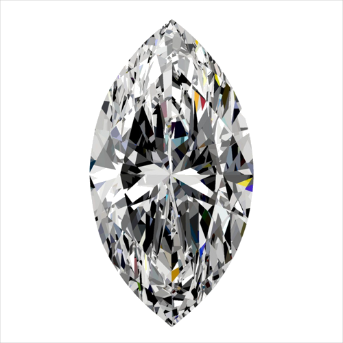 0.39 carat E-VS1 Natūralus Marquise Deimantas (1)