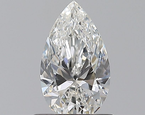 0.62 carat G-VVS1 Natūralus Pear Deimantas (1)