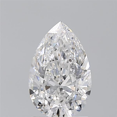 1.52 carat D-SI2 Natūralus Pear Deimantas (1)