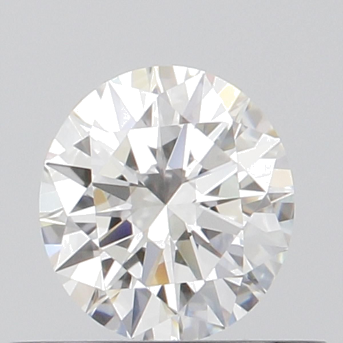 0.37 carat F-VVS2 Excellent cut Natūralus Round Deimantas (1)