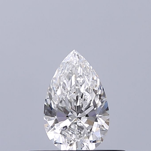 0.31 carat D-VVS1 Natūralus Pear Deimantas (1)