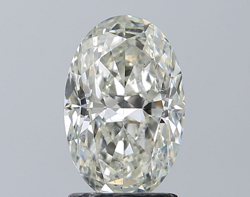 1.7 carat J-SI2 Natūralus Oval Deimantas (1)