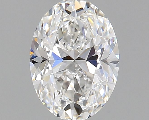 0.5 carat E-VS1 Natūralus Oval Deimantas (1)