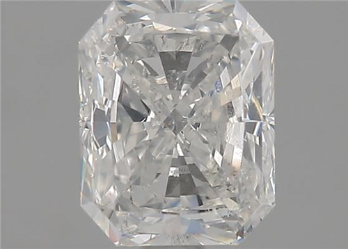 1.73 carat G-SI2 Natūralus Radiant Deimantas (1)