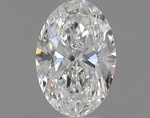 0.4 carat E-VVS2 Natūralus Oval Deimantas (1)