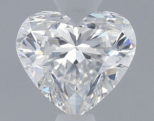 0.5 carat E-SI1 Natūralus Heart Deimantas (1)