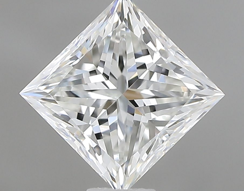 0.81 carat H-VVS1 Natūralus Princess Deimantas (1)