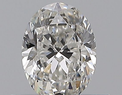 0.46 carat F-SI1 Natūralus Oval Deimantas (1)