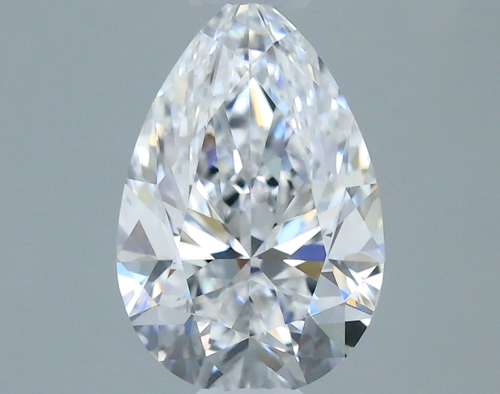 0.41 carat D-VVS1 Natūralus Pear Deimantas (1)
