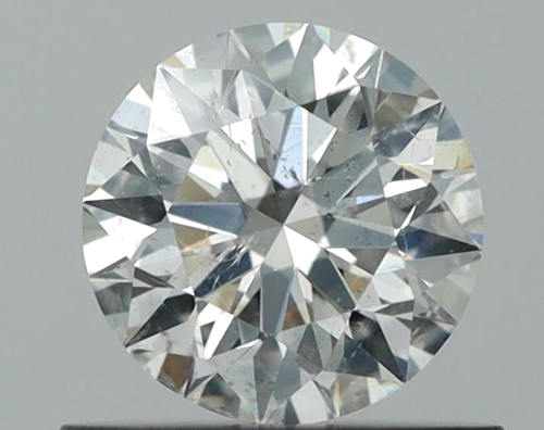 0.58 carat G-SI2 Excellent cut Natūralus Round Deimantas (1)