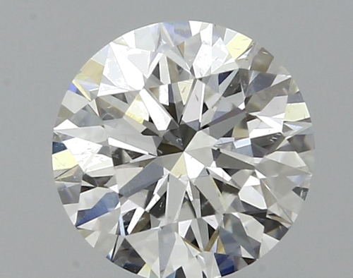 0.5 carat G-SI2 Excellent cut Natūralus Round Deimantas (1)