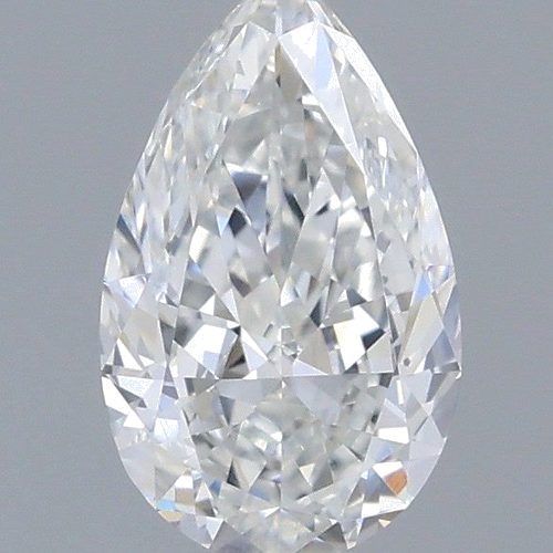 0.3 carat E-VVS2 Natūralus Pear Deimantas (1)