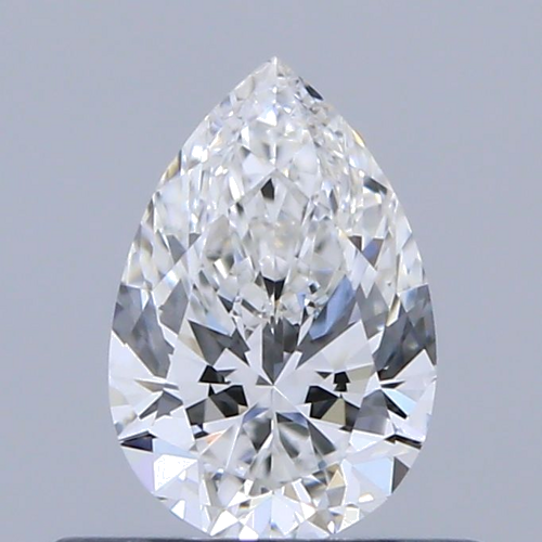 0.4 carat E-VS2 Natūralus Pear Deimantas (1)