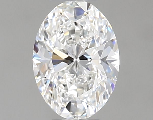 0.3 carat F-VVS1 Natūralus Oval Deimantas (1)