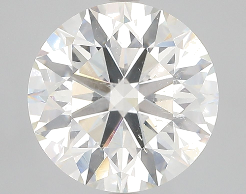 5.03 carat K-SI2 Excellent cut Natūralus Round Deimantas (1)