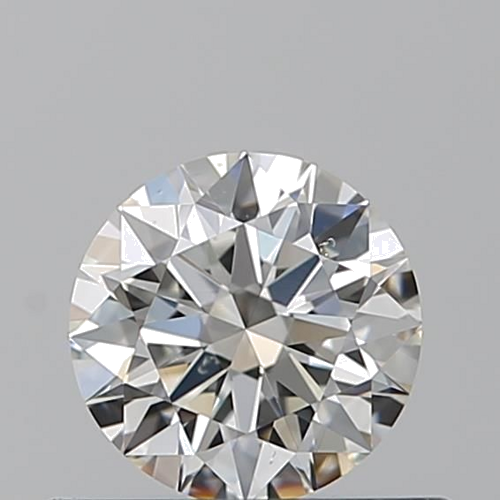 0.51 carat H-SI1 Excellent cut Natūralus Round Deimantas (1)